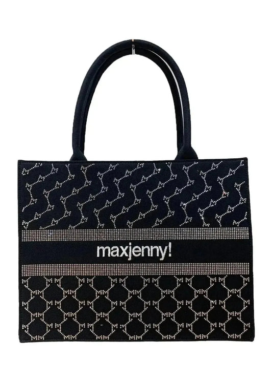 Bag - Black with Swarovski Details