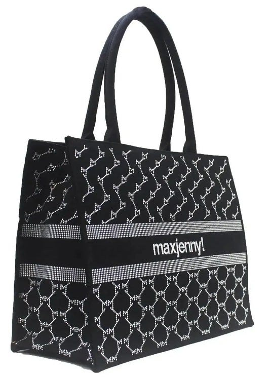 Bag - Black with Swarovski Details