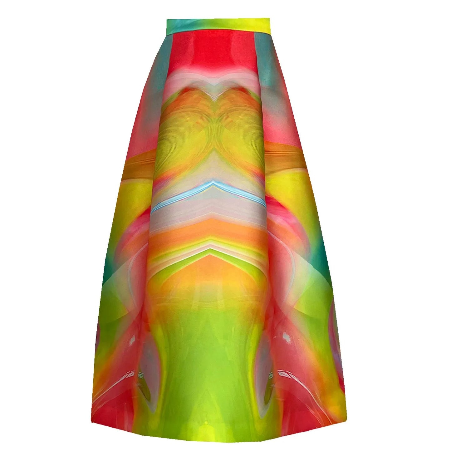 CUSTOMMADE Long evening skirt printed