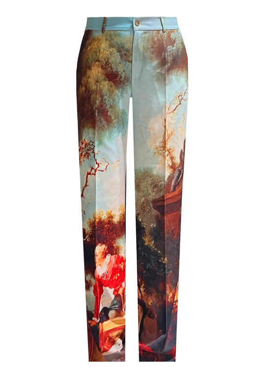 Classic Suit Pants - Garden Royal