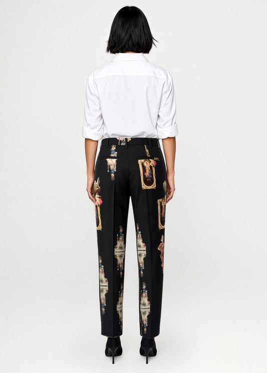 Classic Suit Pants - Sicily black