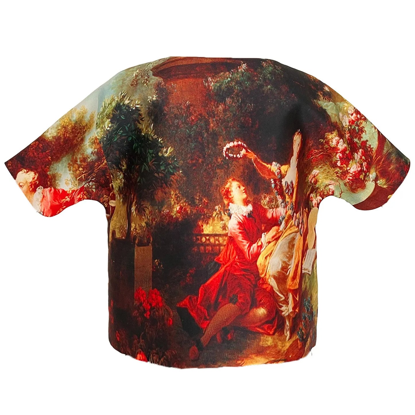 Cropped Jacket with Bow - Garden Royal