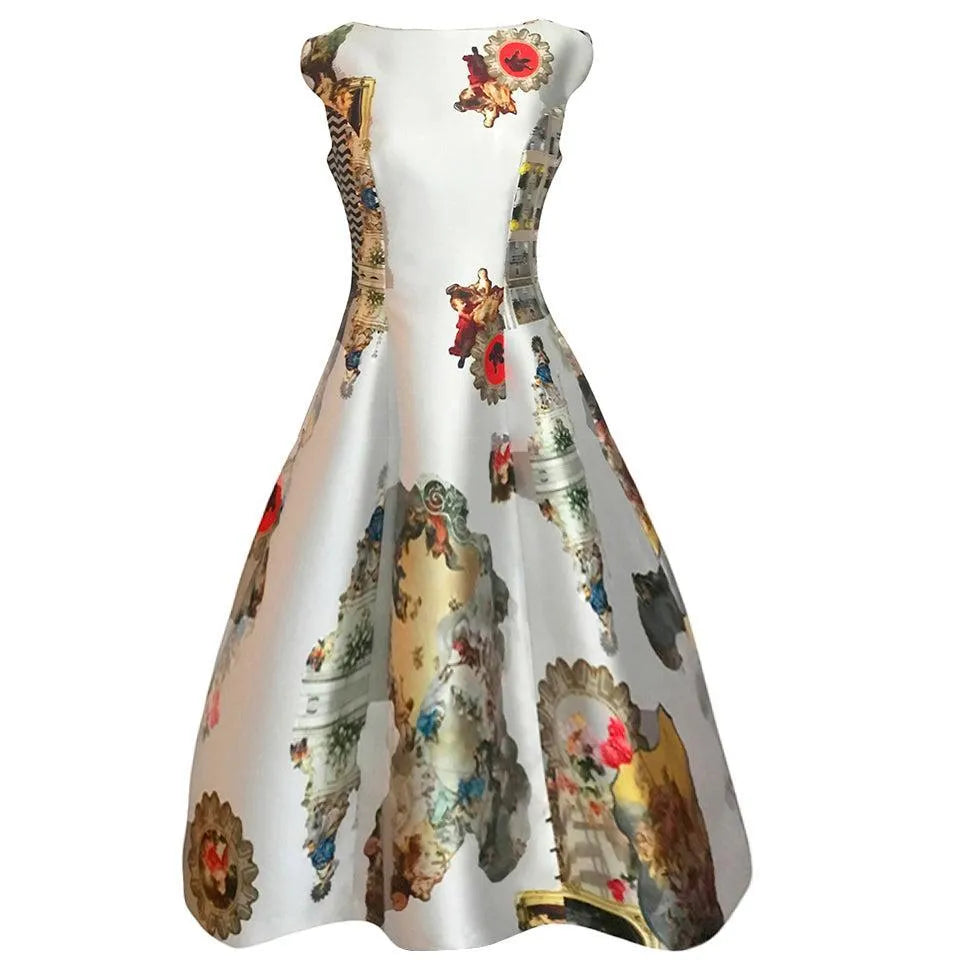 Custommade Long Dress - Special Print