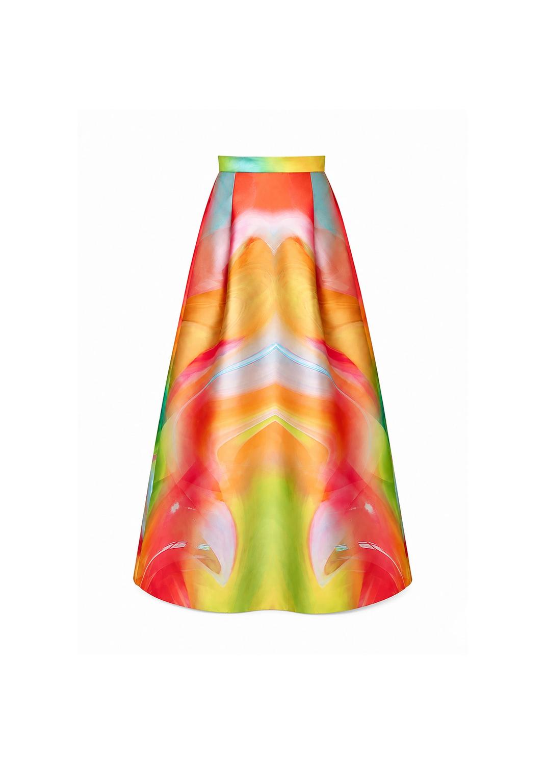 Evening Skirt - Smokeflow yellow