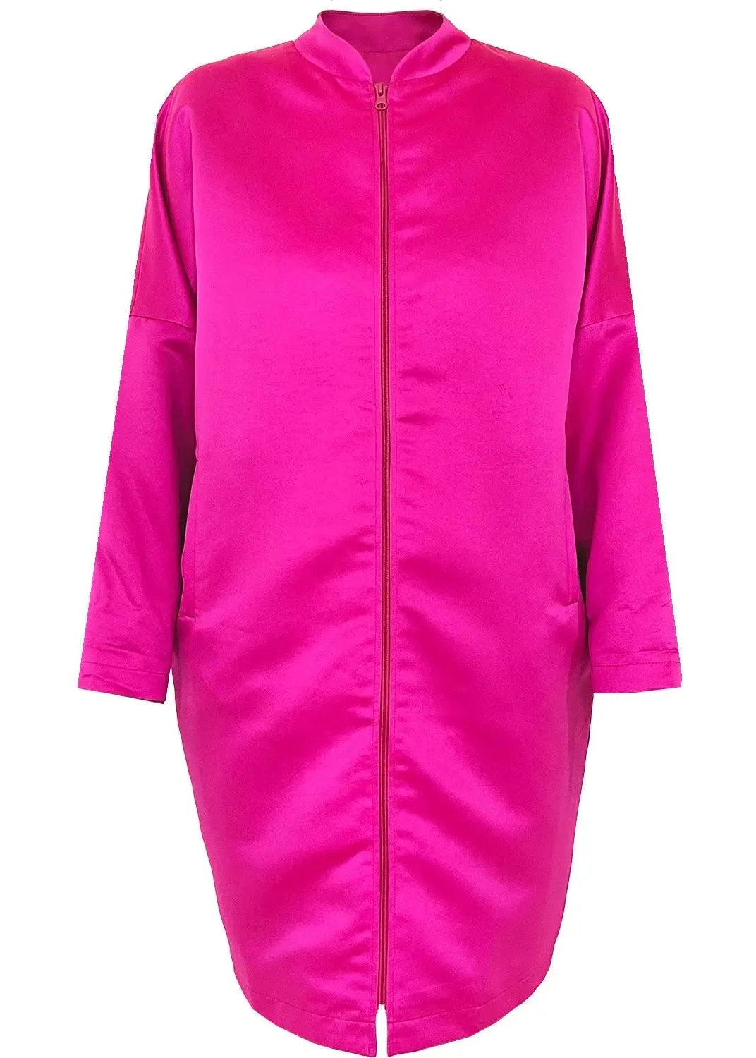 Festive Occasion Coat - Hot Pink