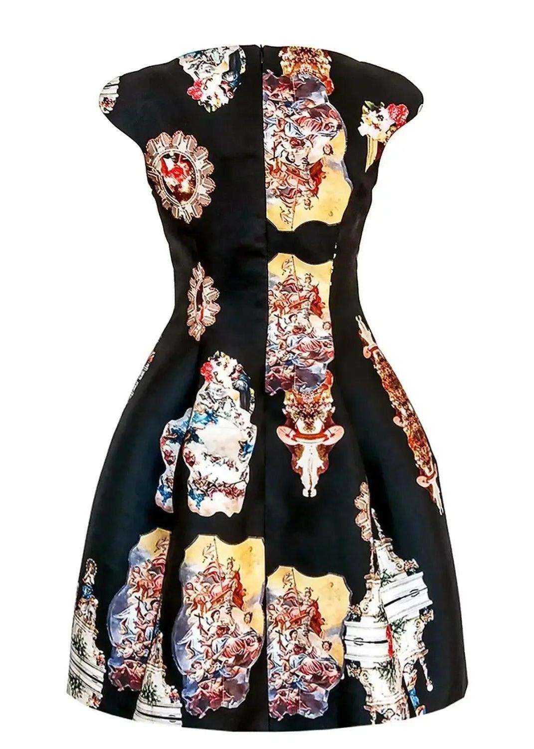 Midi Dress C - Sicily Black
