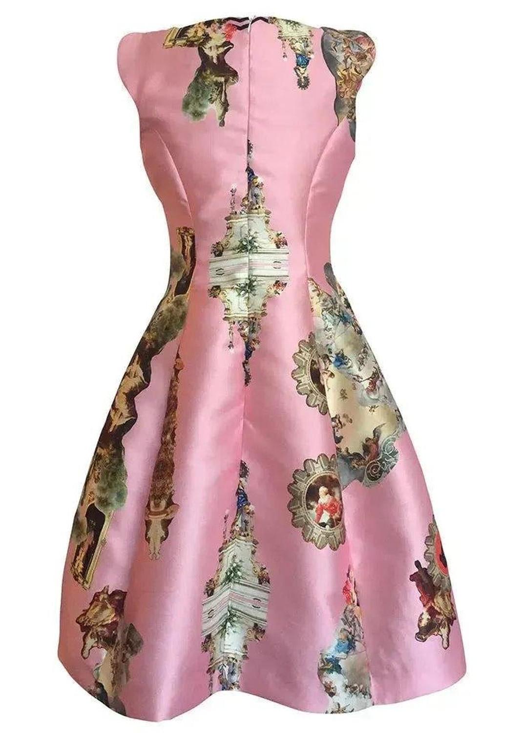 Midi Dress C - Sicily Powder Pink