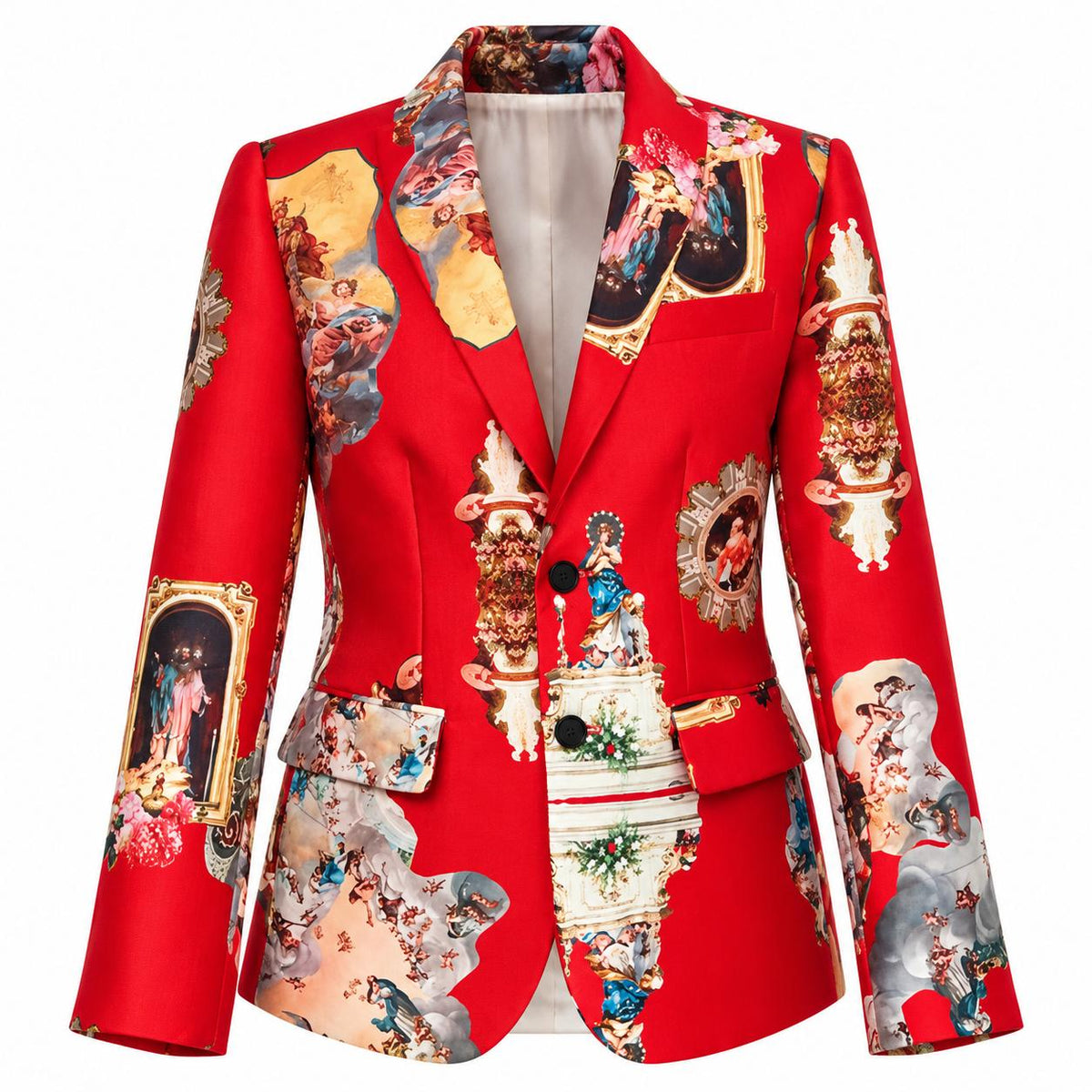 Tailored Blazer - Sicily Red