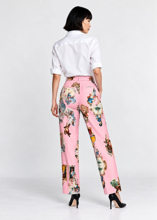 Classic Suit Pants - Sicily powderpink