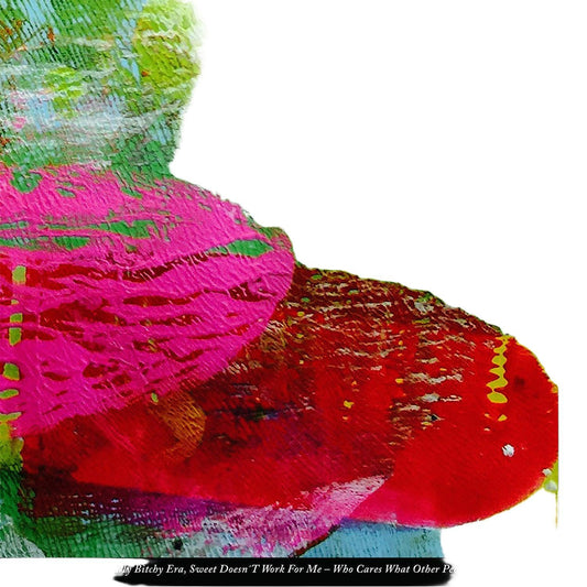 Scarf - Mother Pink Red Green