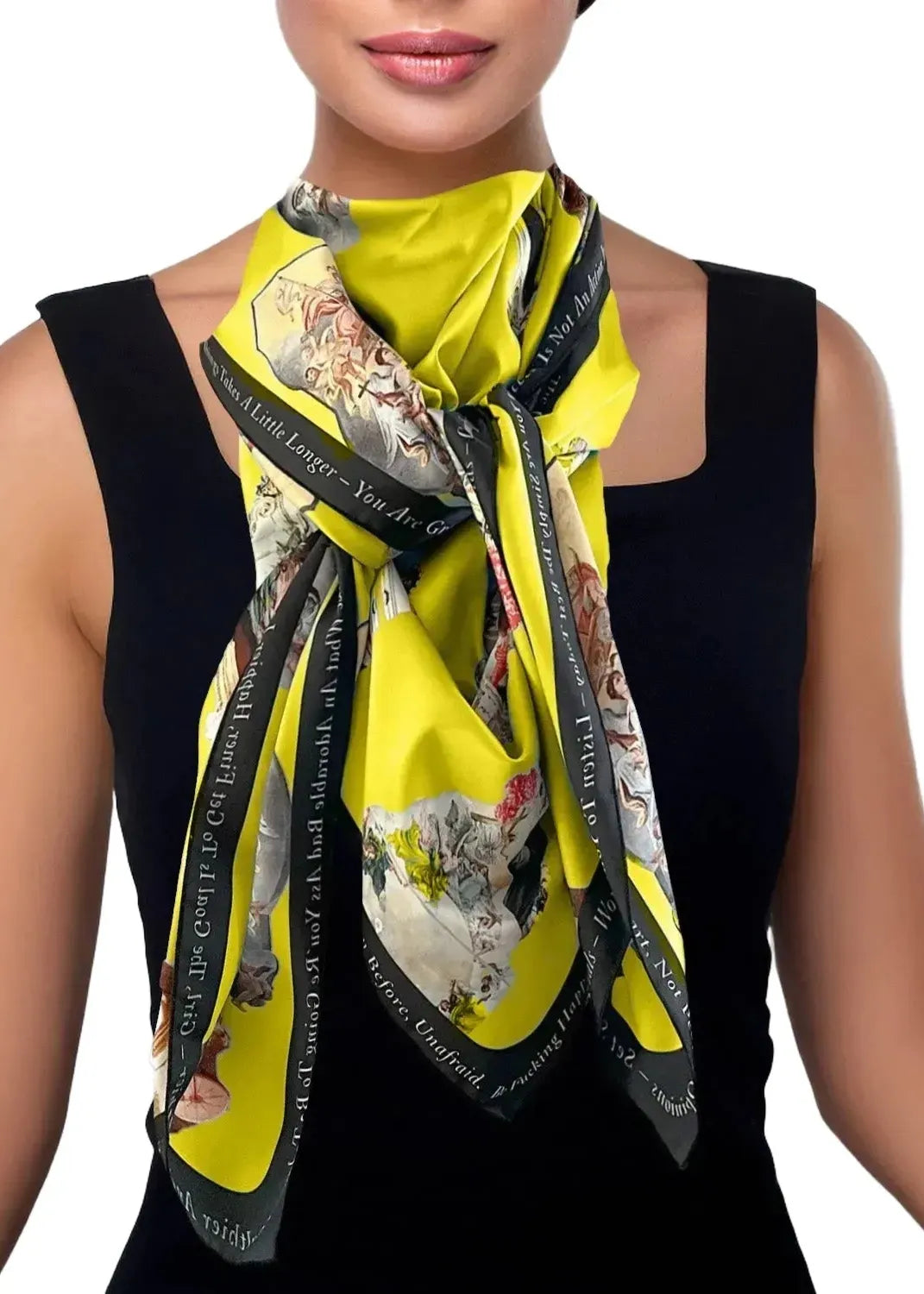 Scarf - Sicily Yellow