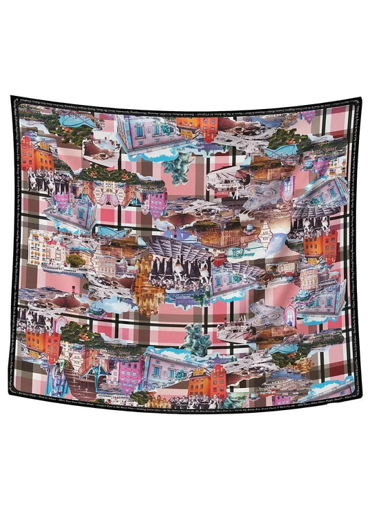 Scarf - Stockholm Royal Pink