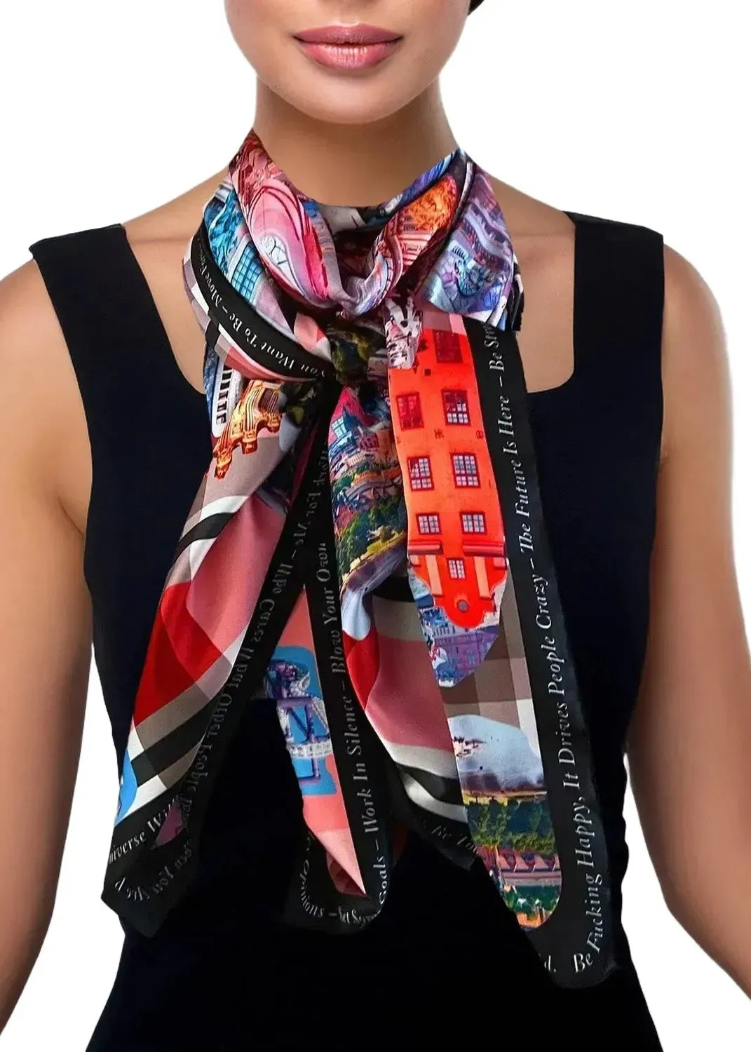 Scarf - Stockholm Royal Pink