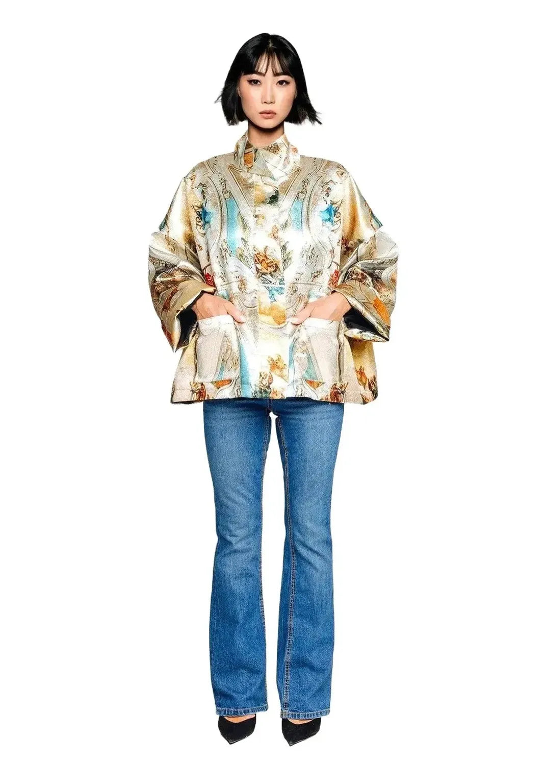 Square Boxy Jacket - Sicily Jubilee
