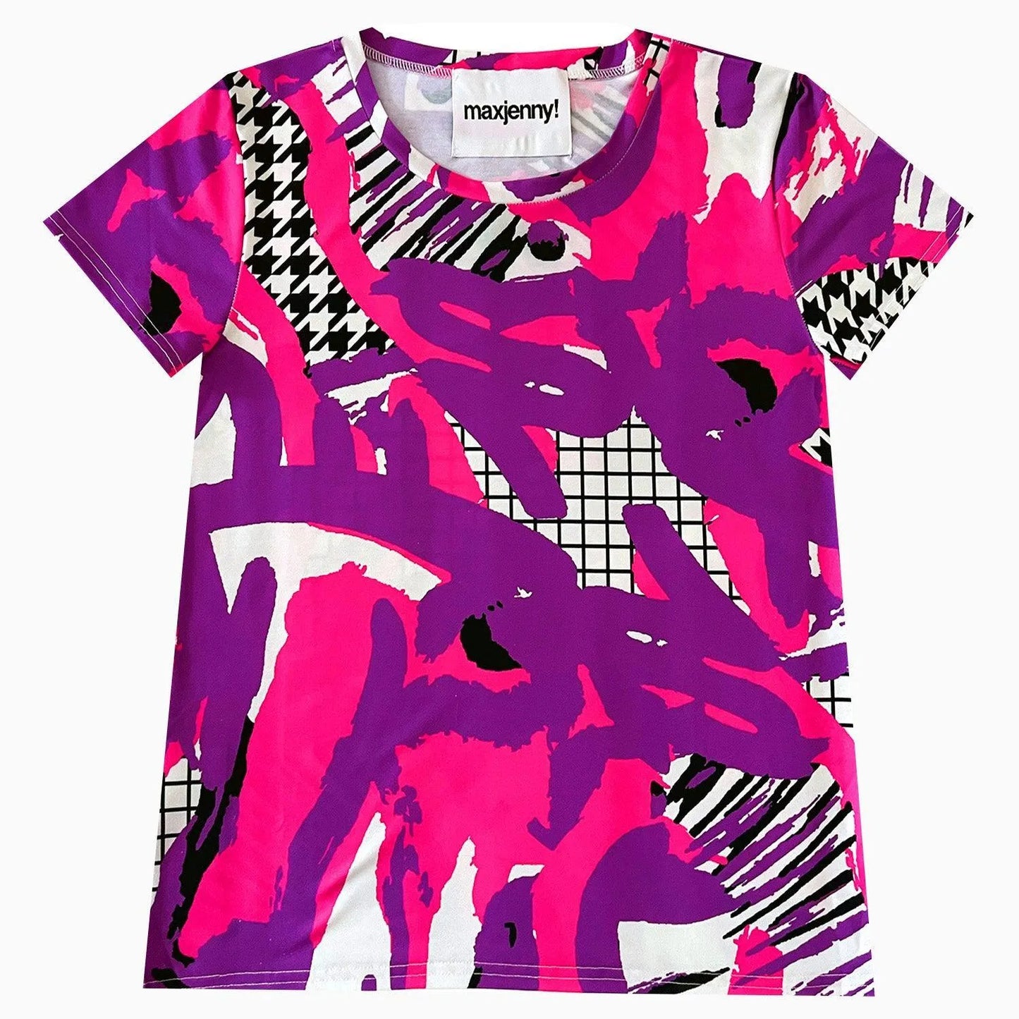 T-shirt - Arty Pink Purple