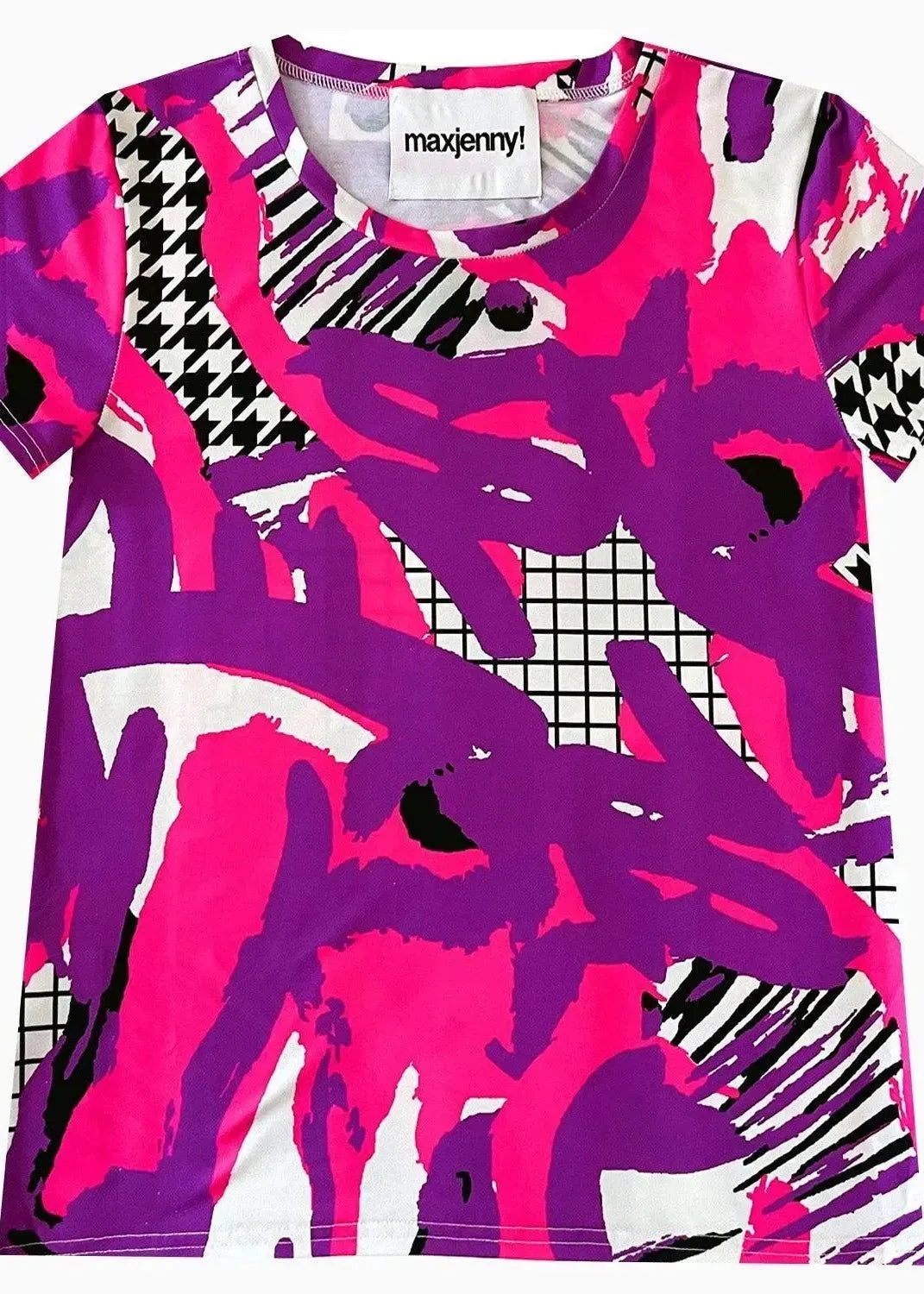T-shirt - Arty Pink Purple