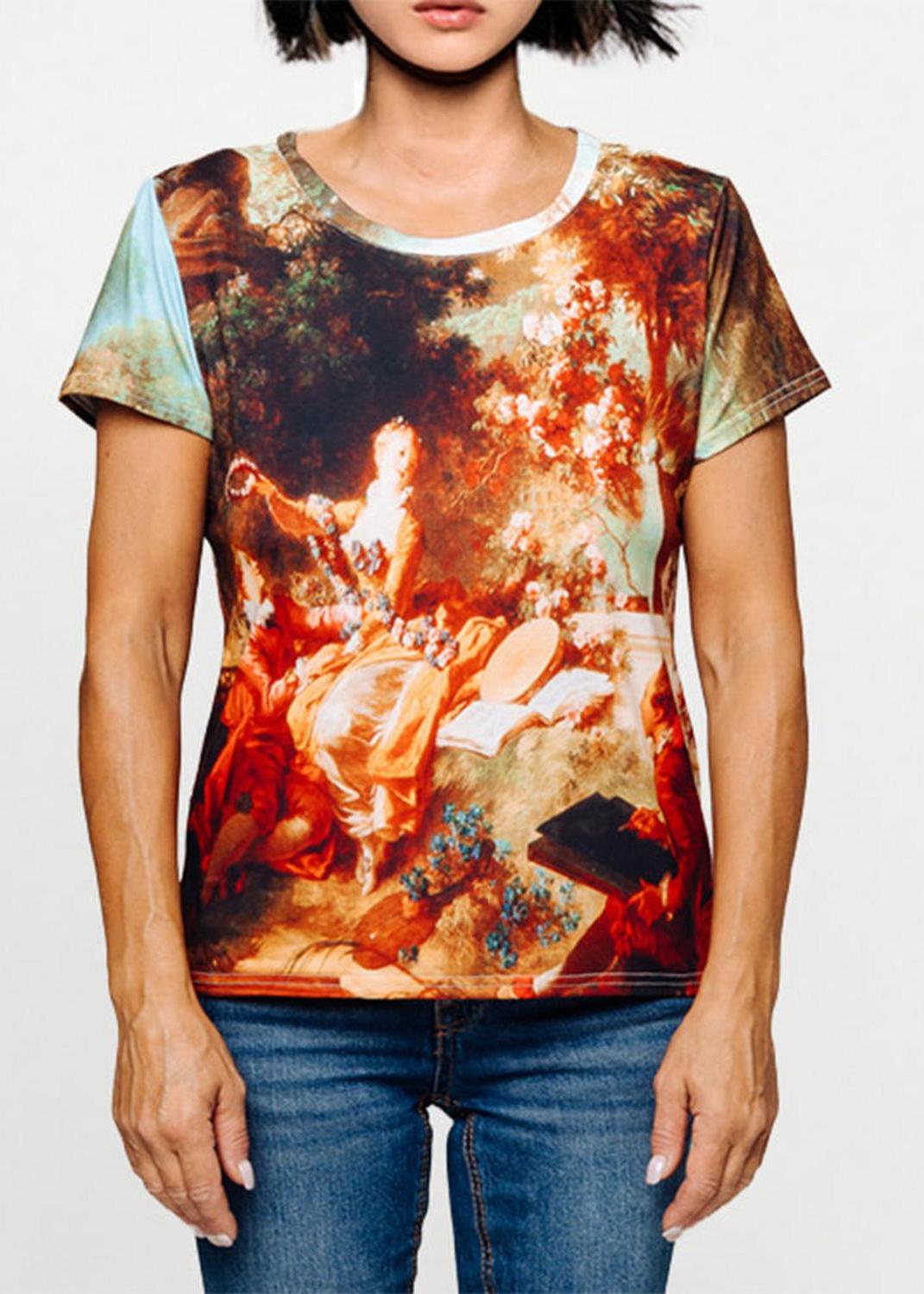 T-shirt - Garden Royal