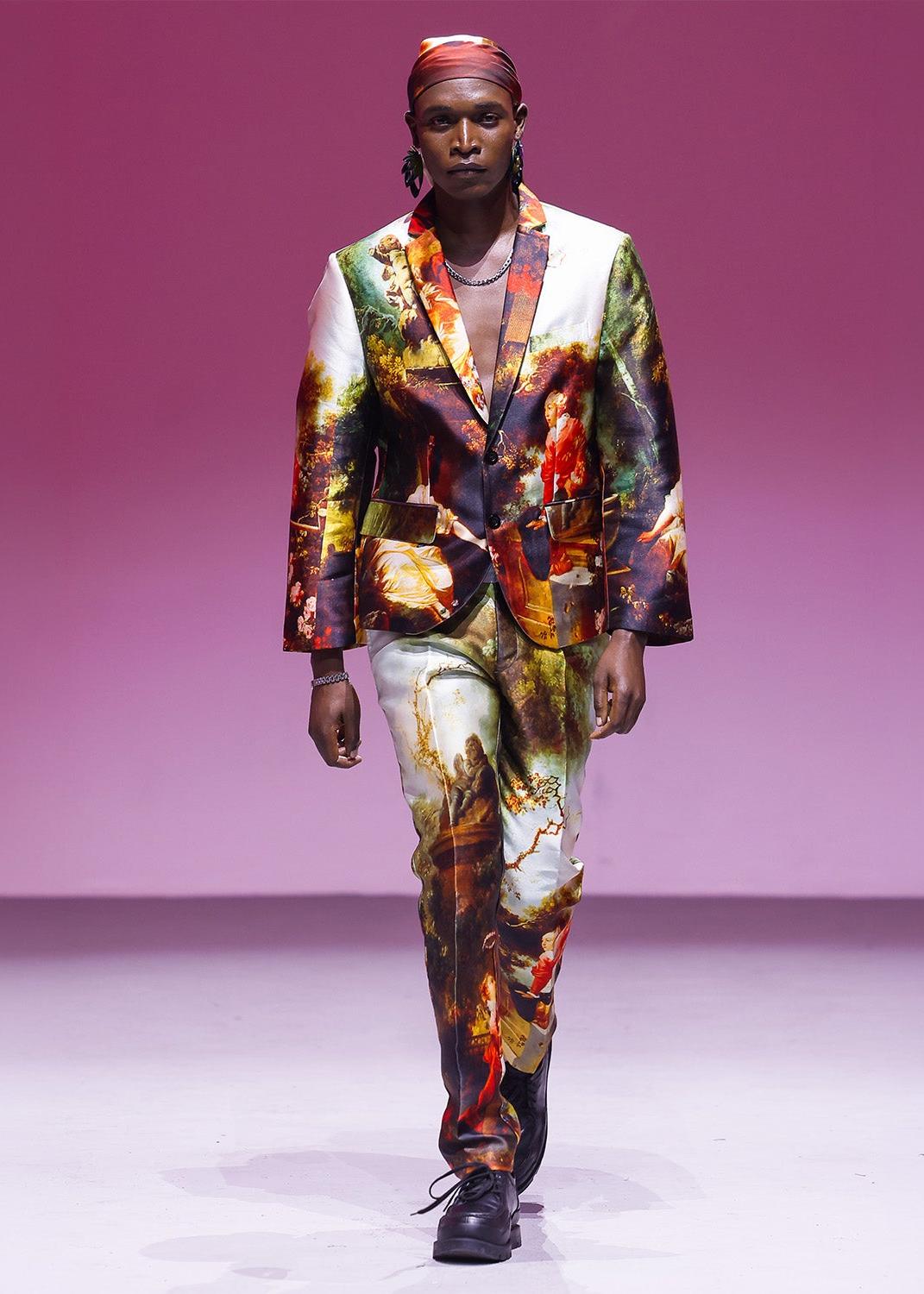 Tailored Blazer - Garden Royal