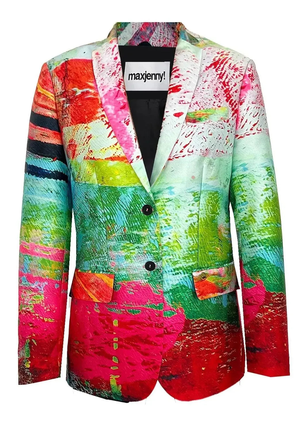 Men´s Tailored Blazer - Mother Pink Red Green