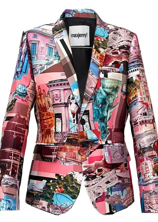 Tailored Blazer - Stockholm Royal Pink
