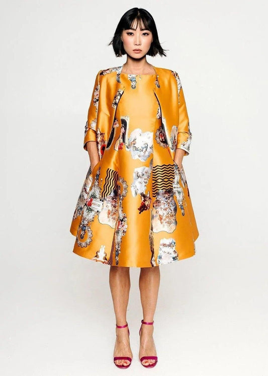 Tailored Coat - Sicily Cognac