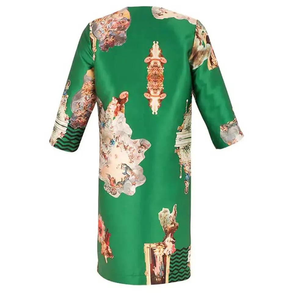 Tailored Coat - Sicily Green