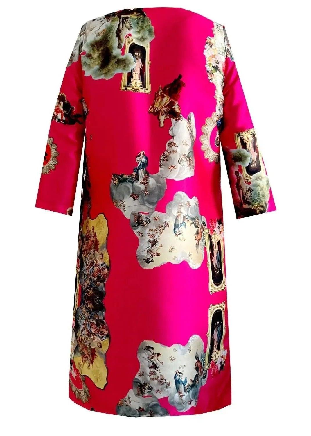 Tailored Coat - Sicily Hot Pink