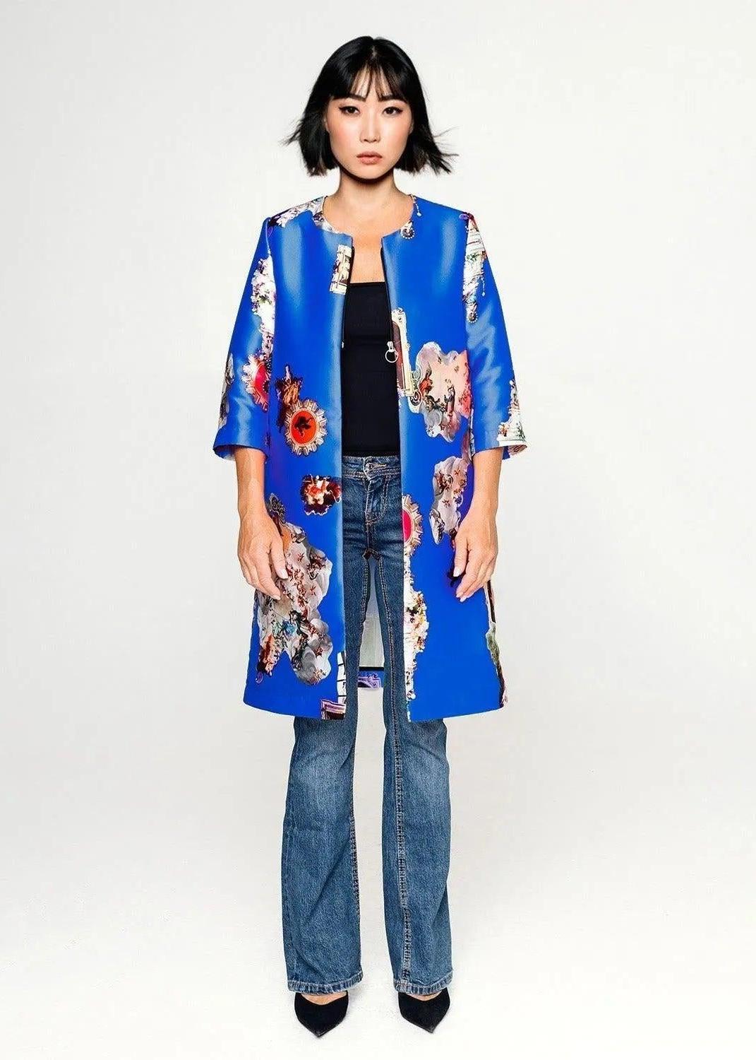 Tailored Coat - Sicily Royal Blue