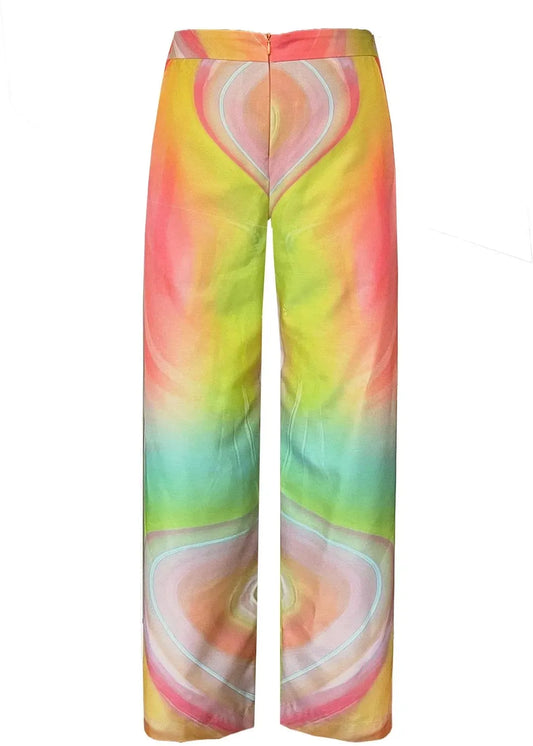 Wide Slouchy - Yellow Smoke