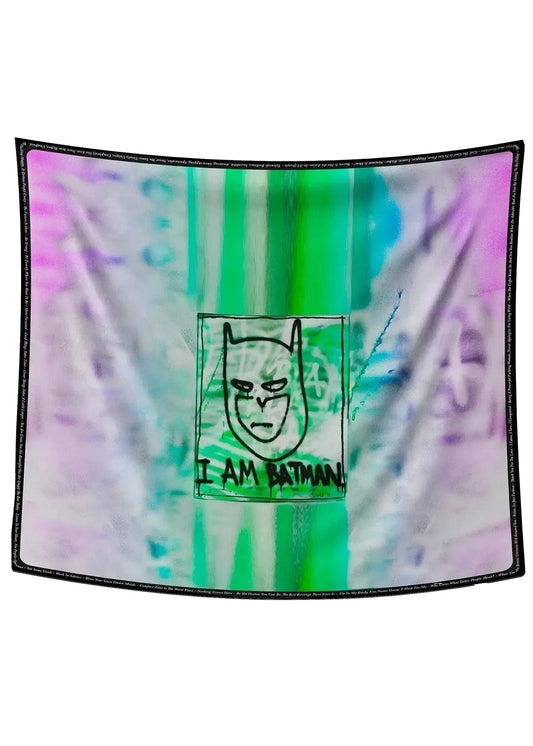 Scarf - Green Purple