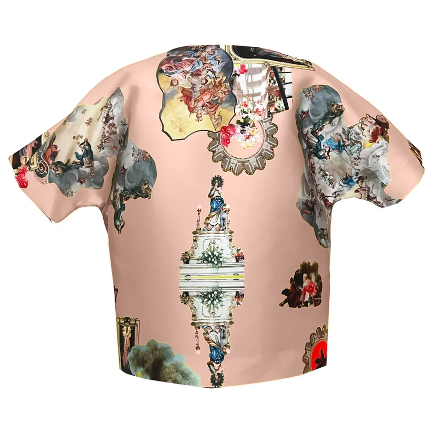 Cropped Jacket with Bow - Sicily Salmon Pink