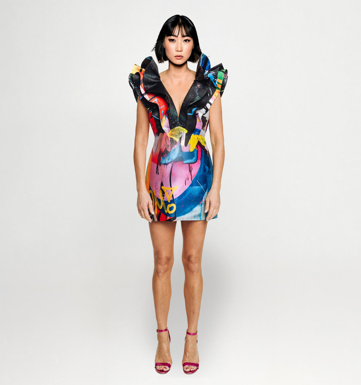 Butterfly Mini Dress - Street