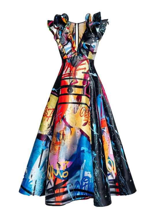 Butterfly maxikjole – Street