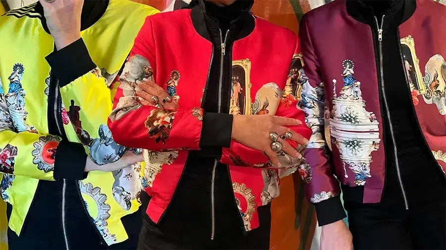 Colorful Jackets and Bomber Jackets