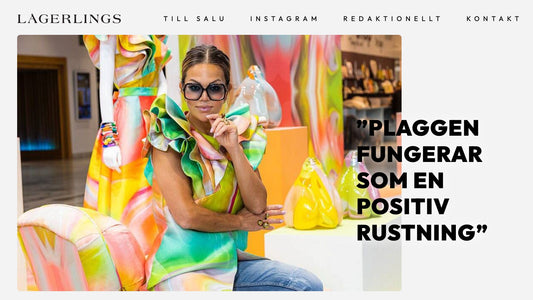 Plaggen som fungerar som en positiv rustning