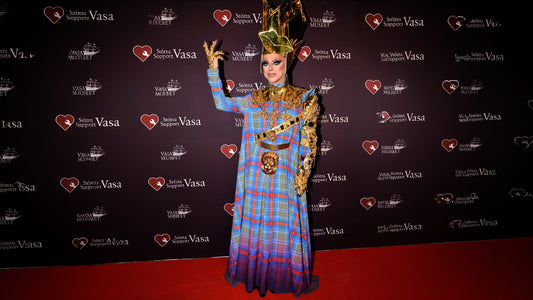 Fashion Meets Heritage: maxjenny! Designs Gala Look for Robert Fux at the Vasa Museum