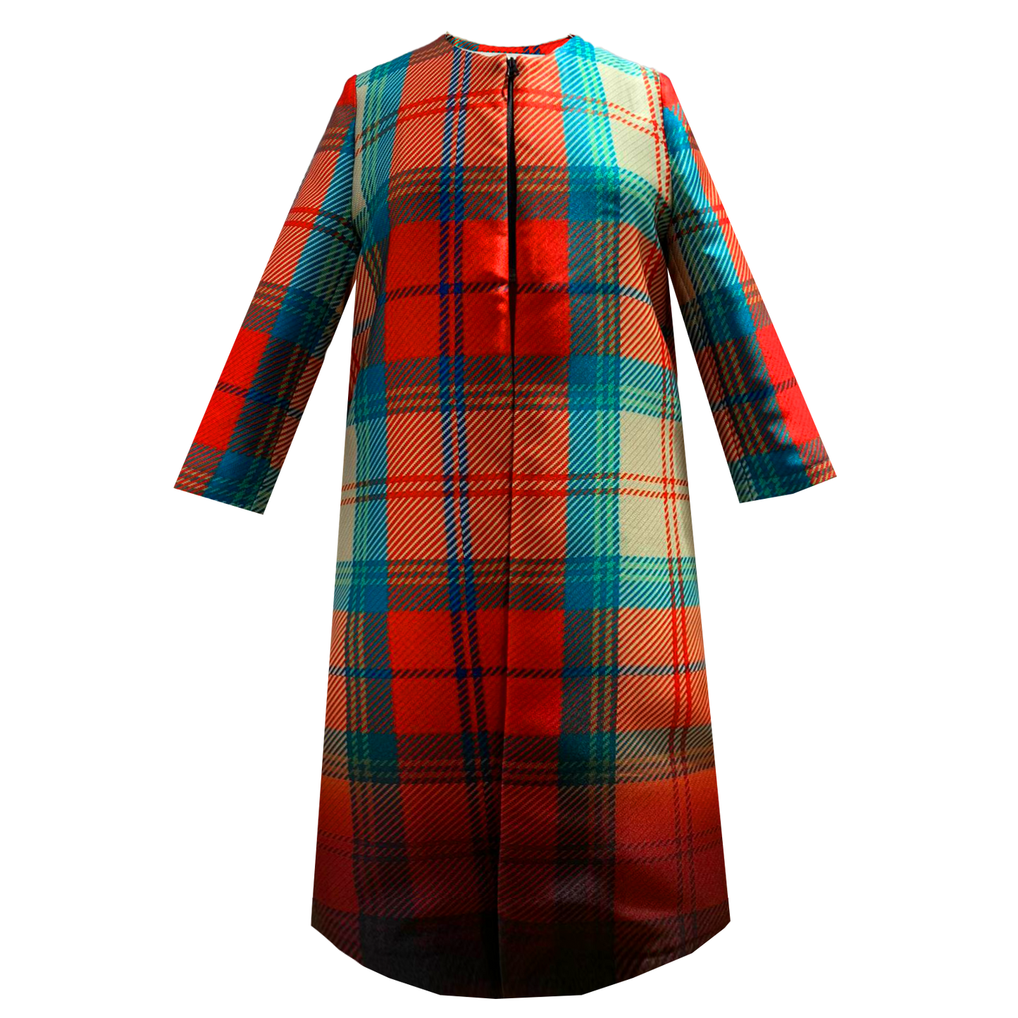 SALE Tartan Green Red  Occasioncoat