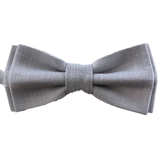 Classy & classic bow tie light grey