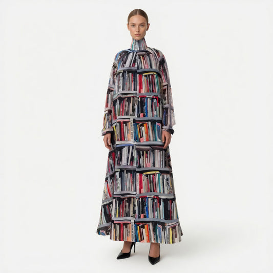 A-Shaped Maxi Dress - bookshelf of art