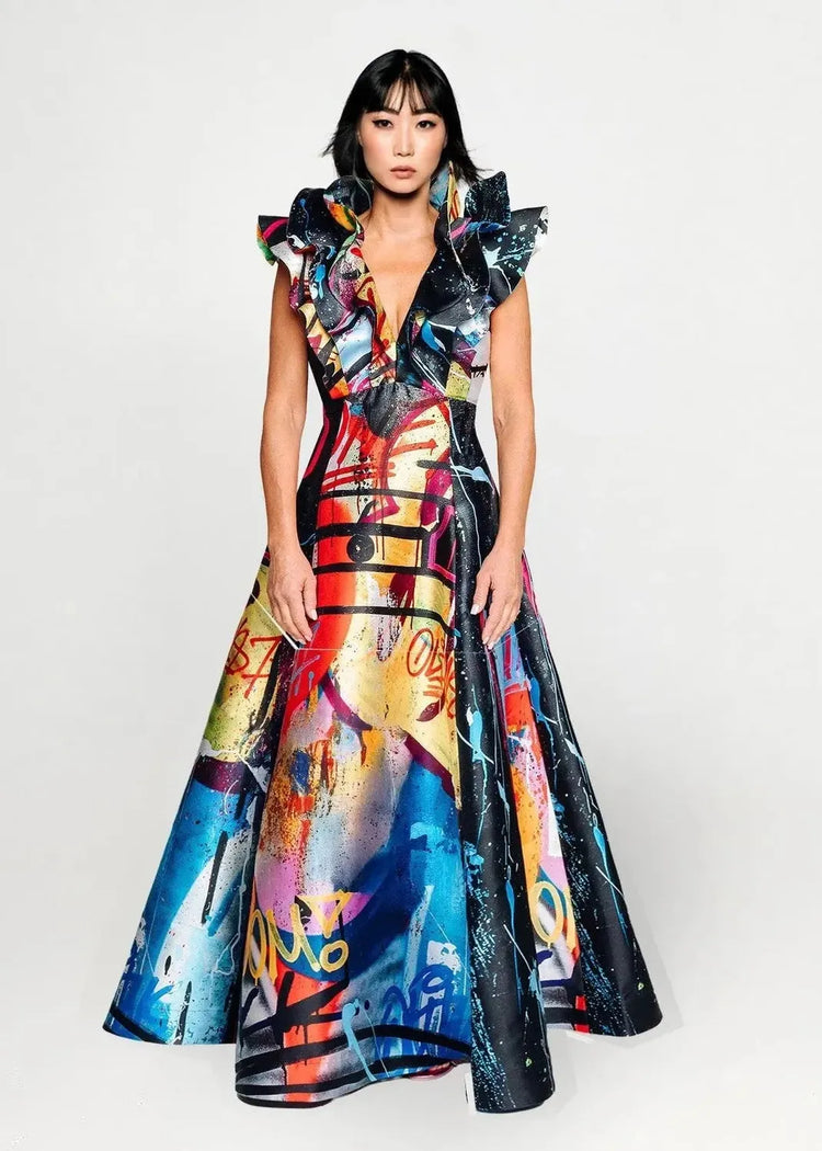 BUTTERFLY MAXI DRESS – STREET
