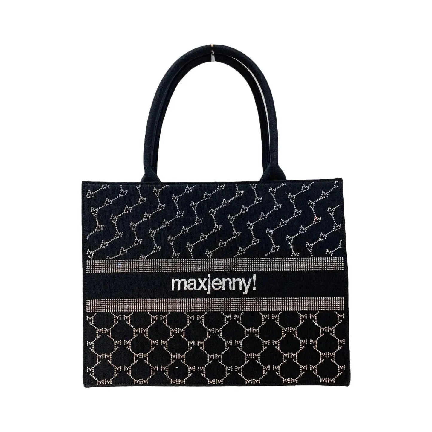 Bag - Black with Swarovski Details