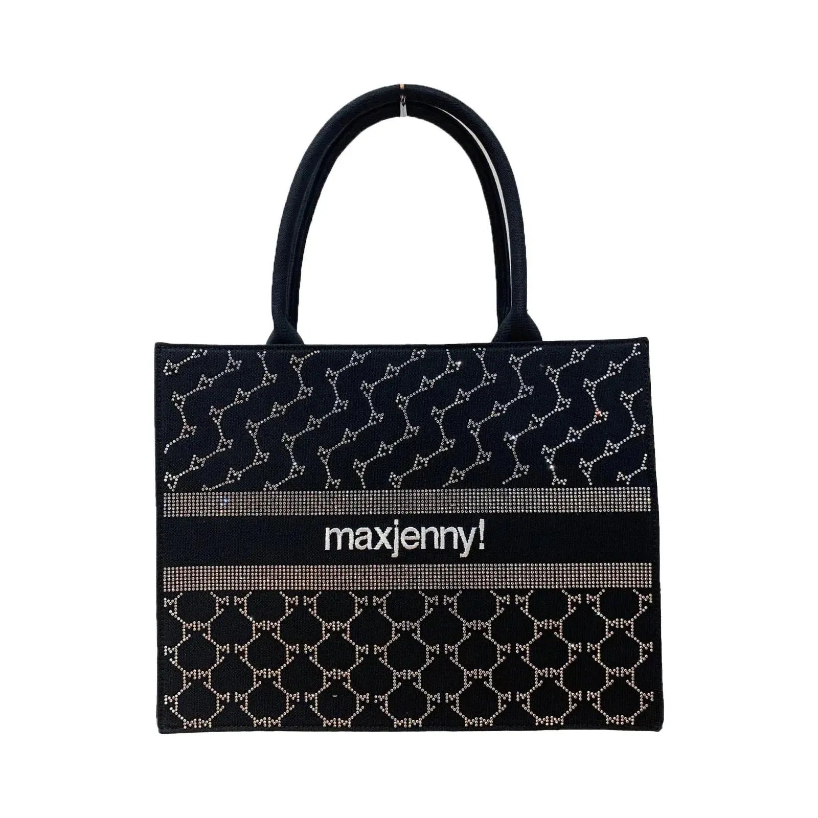 Bag - Black with Swarovski Details