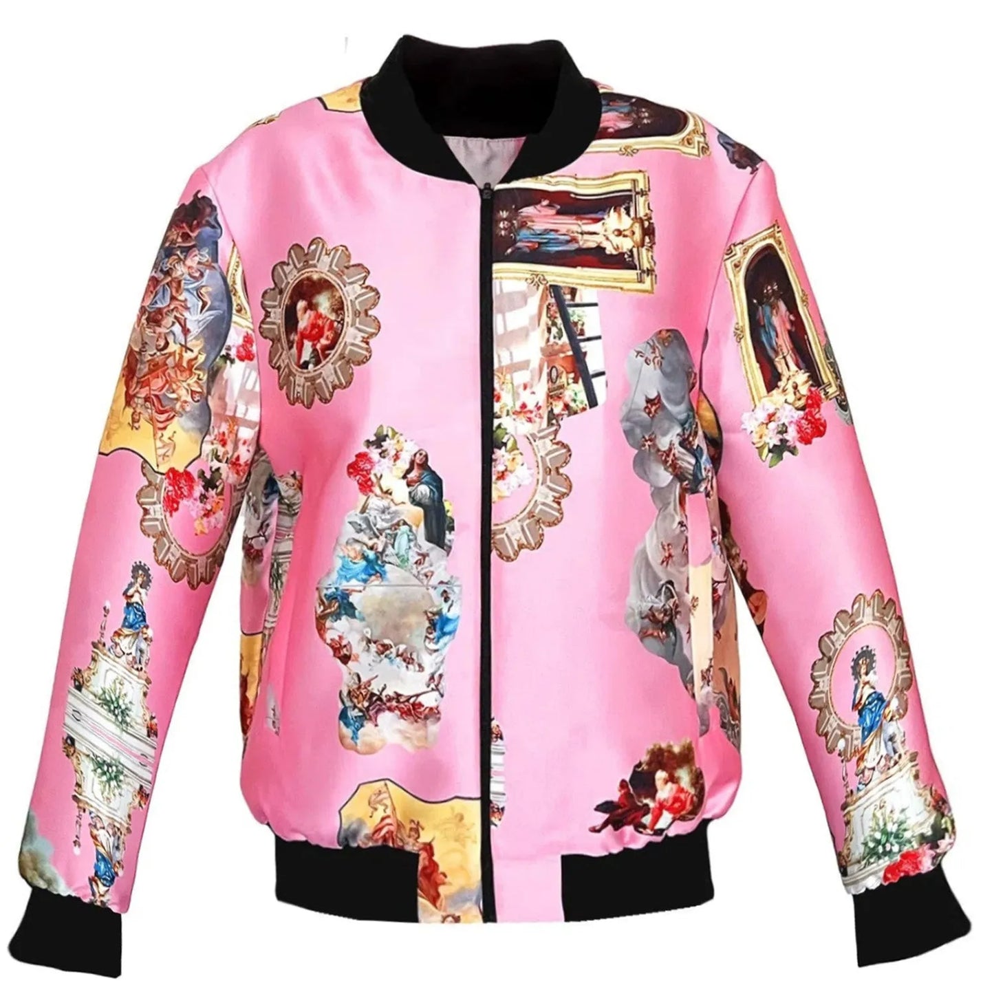 Bomber Jacket - Sicily Powder Pink