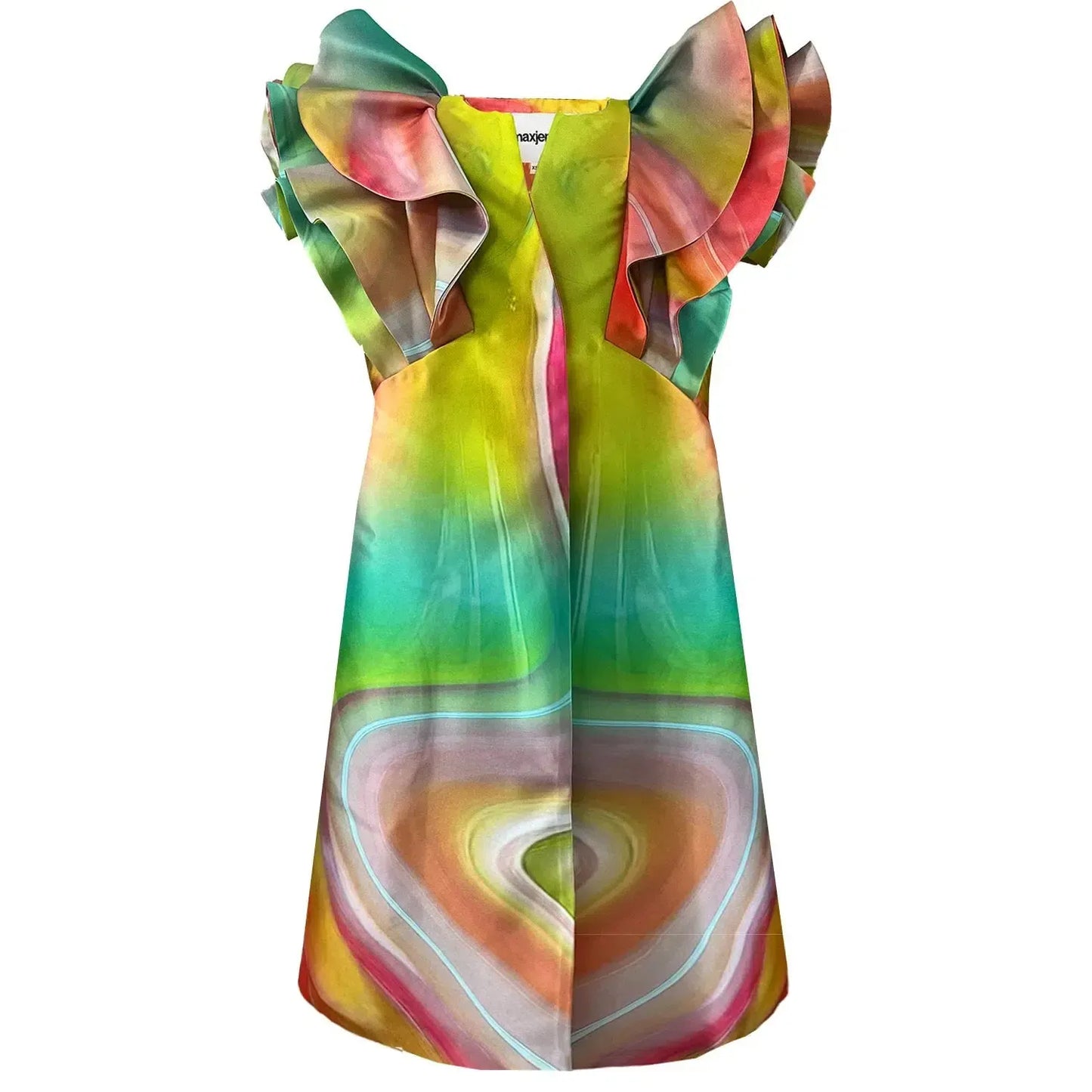 Butterfly Occasion Coat - Smokeflow Yellow