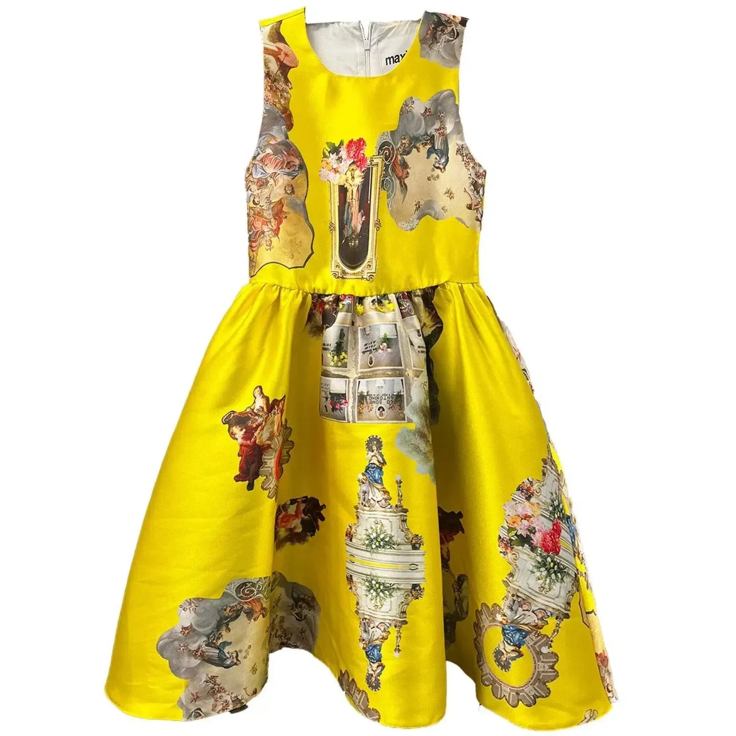 Children Princess Dress - Yellow