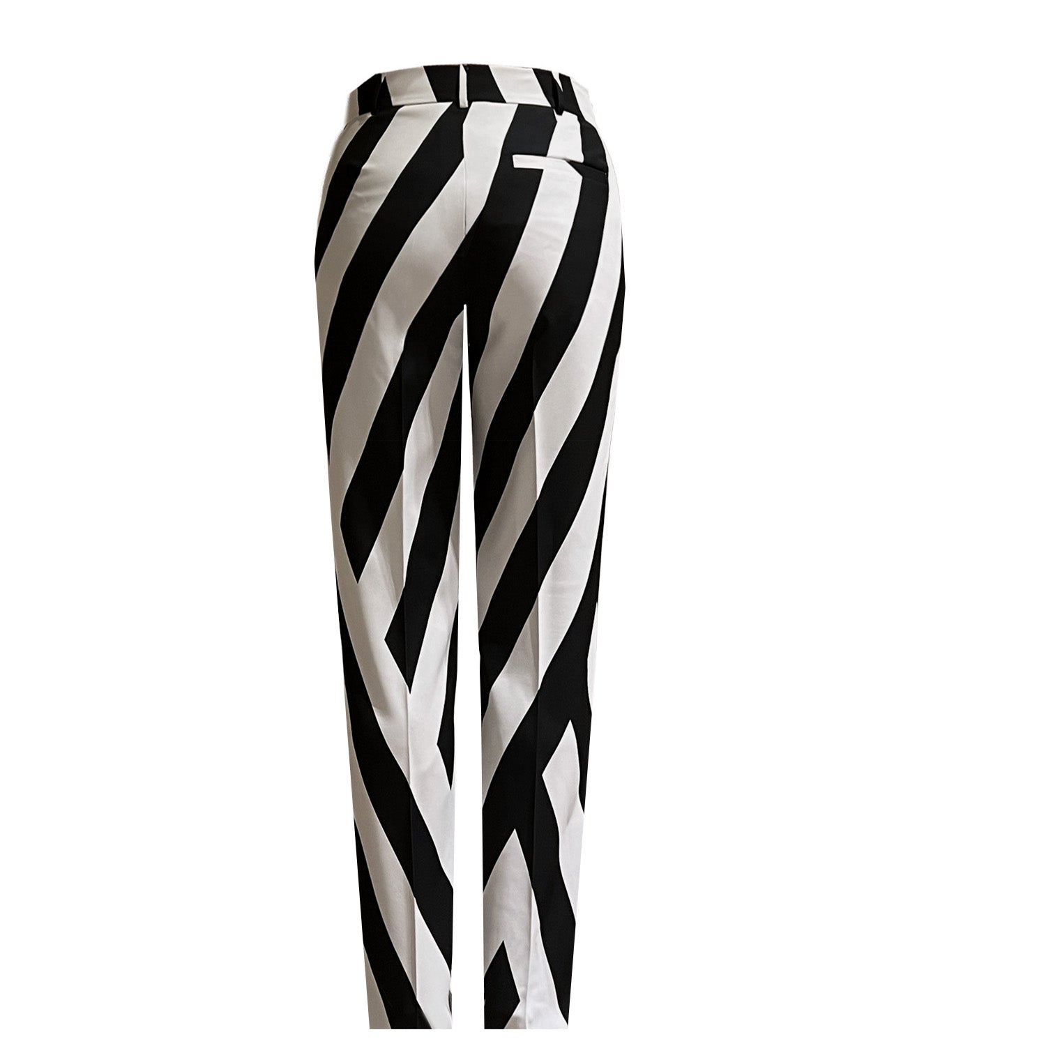 Classic Suit Pants - Black & White