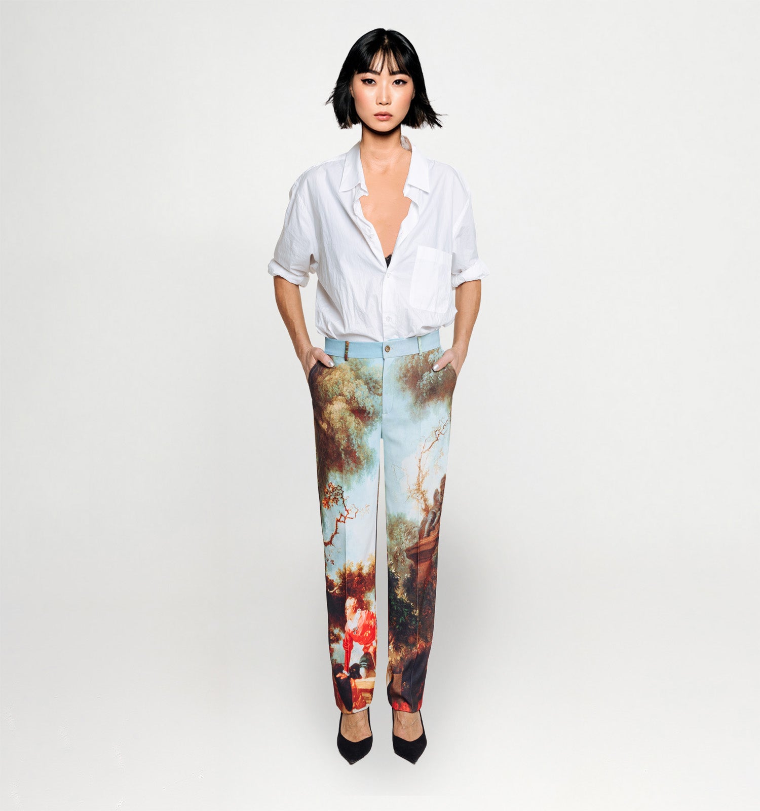 Classic Suit Pants - Garden Royal