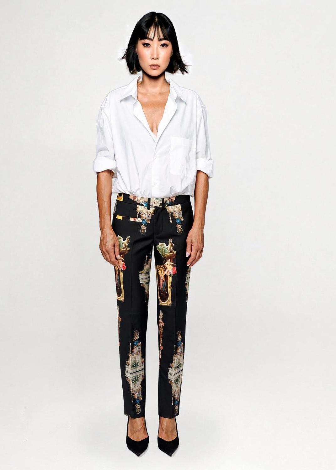 Classic Suit Pants - Sicily black