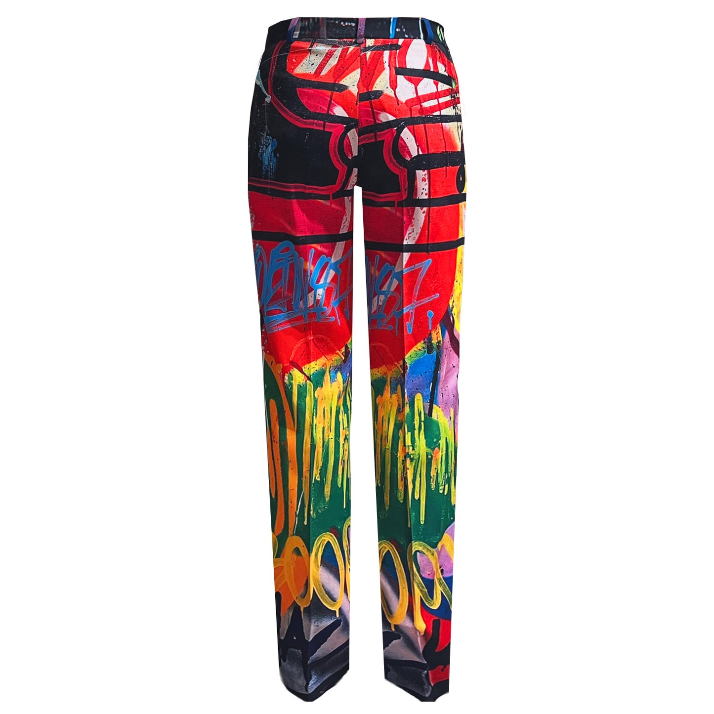 Classic Suit Pants - Street Art