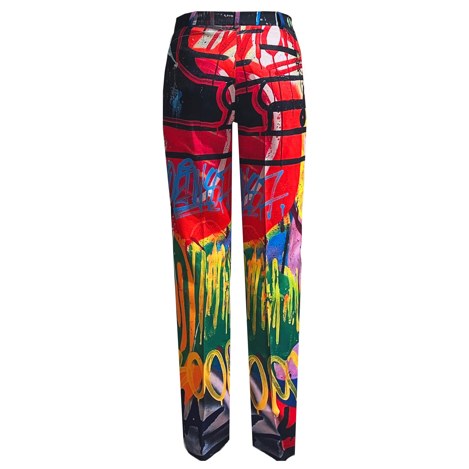 Classic Suit Pants - Street Art
